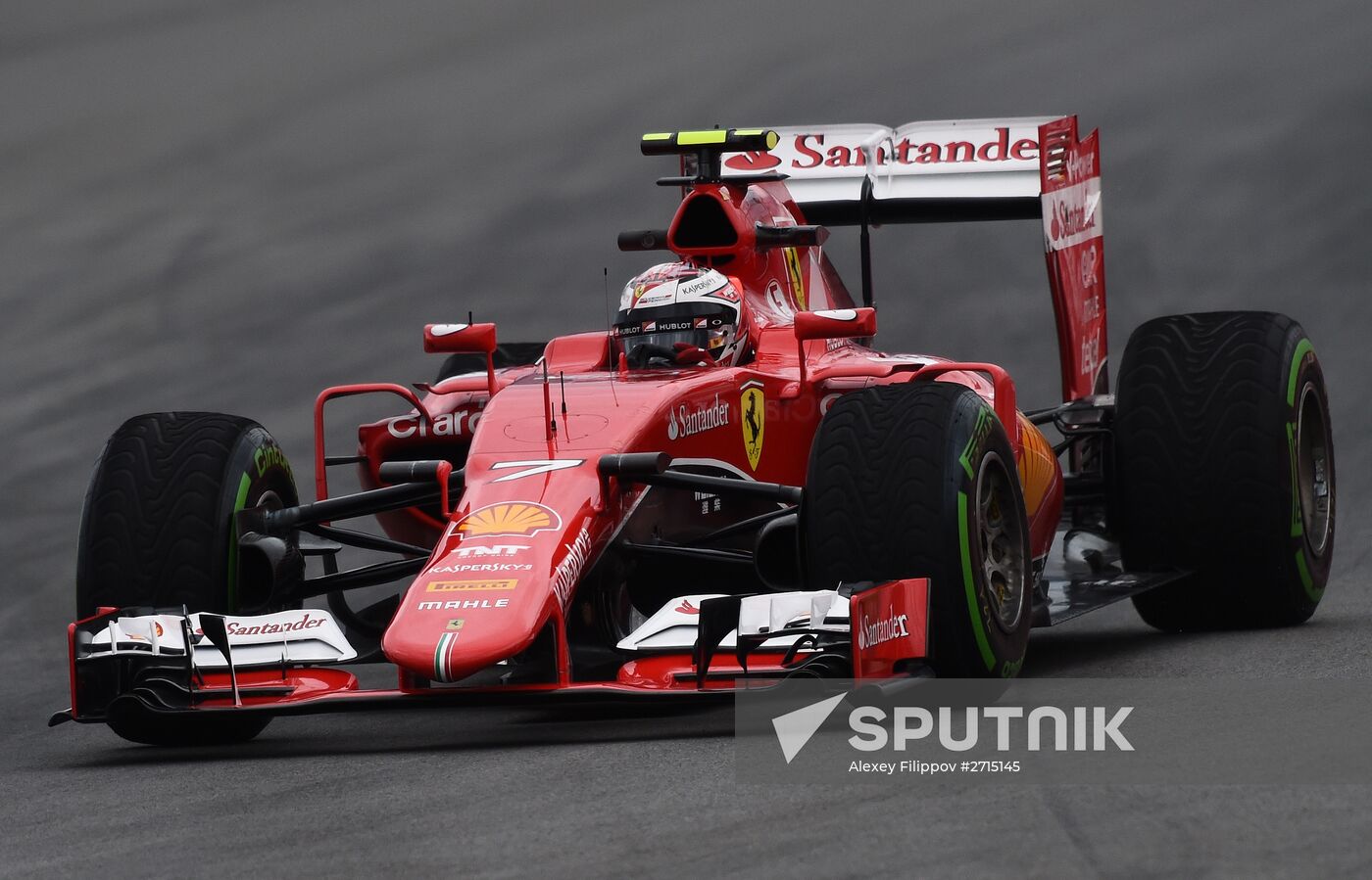 Auto racing. Formula-1. Russian Grand Prix. Free practice