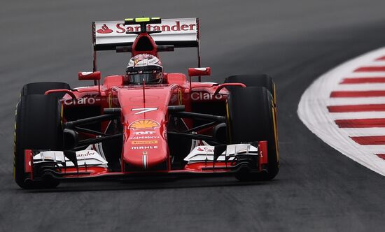 Auto racing. Formula-1. Russian Grand Prix. Free practice