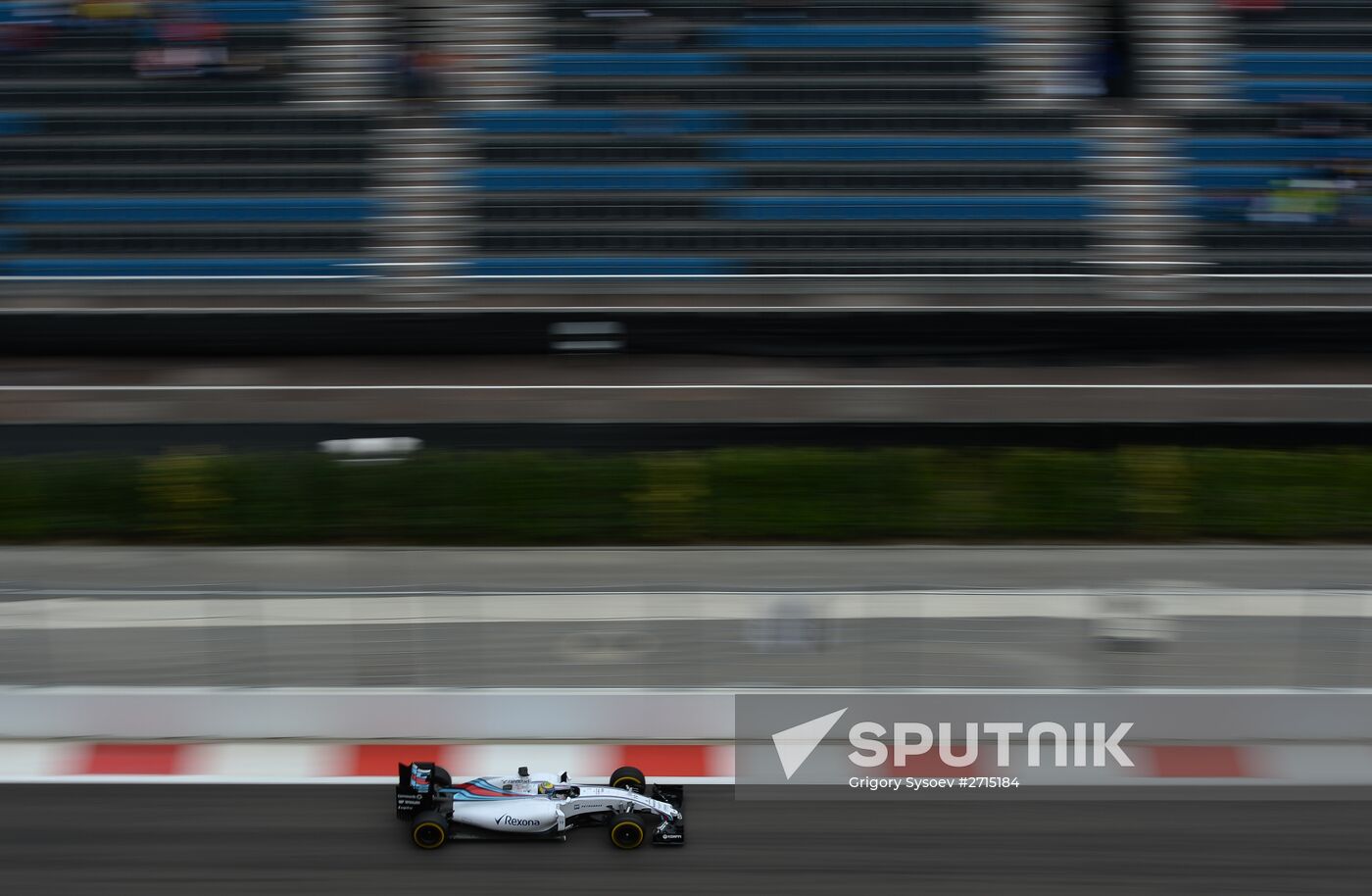 Auto racing. Formula-1. Russian Grand Prix. Free practice