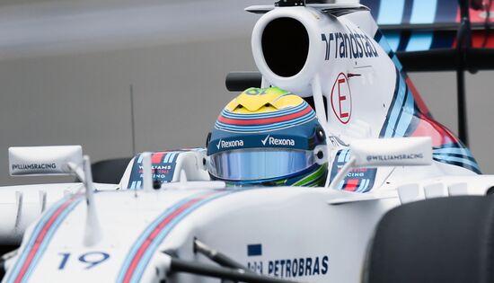 Auto racing. Formula-1. Russian Grand Prix. Free practice