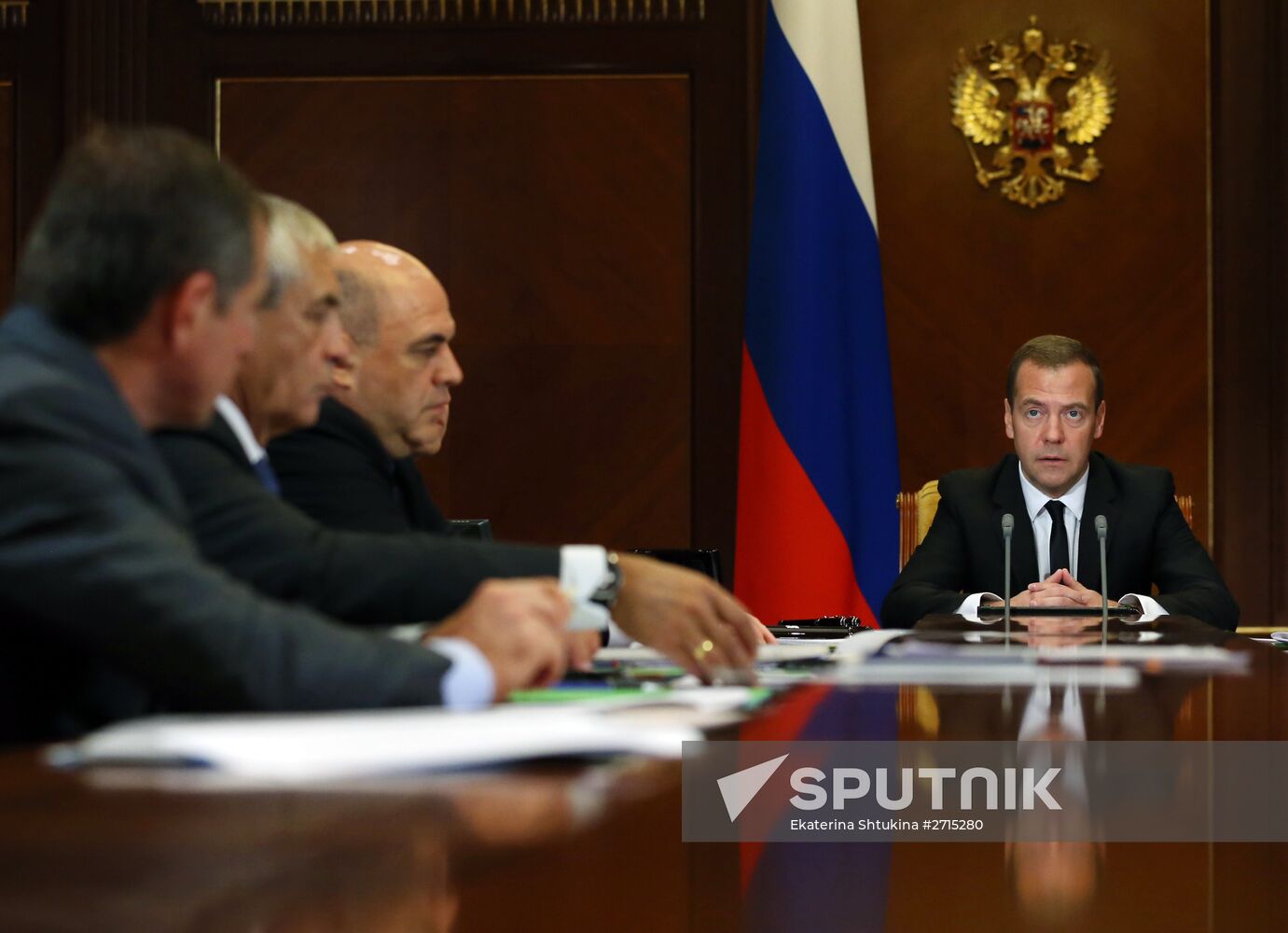 Prime Minister Dmitry Medvedev chairs meeting on controlled foreign corporations legislation
