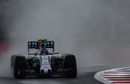 Auto racing. Formula-1. Russian Grand Prix. Free practice