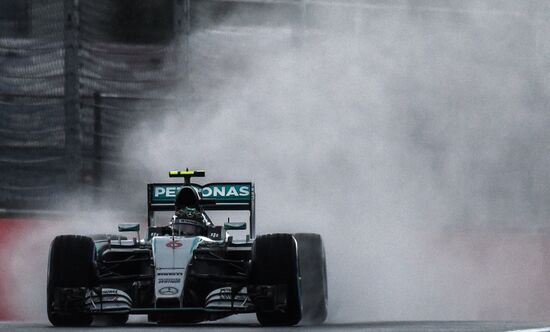 Auto racing. Formula-1. Russian Grand Prix. Free practice