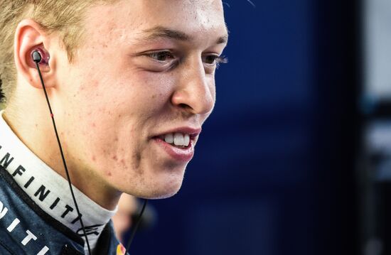 Auto racing. Formula-1. Russian Grand Prix. Free practice