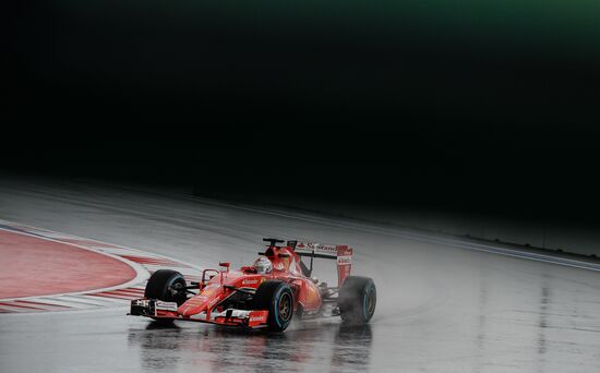 Auto racing. Formula-1. Russian Grand Prix. Free practice