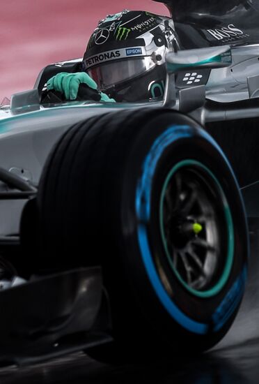 Auto racing. Formula-1. Russian Grand Prix. Free practice