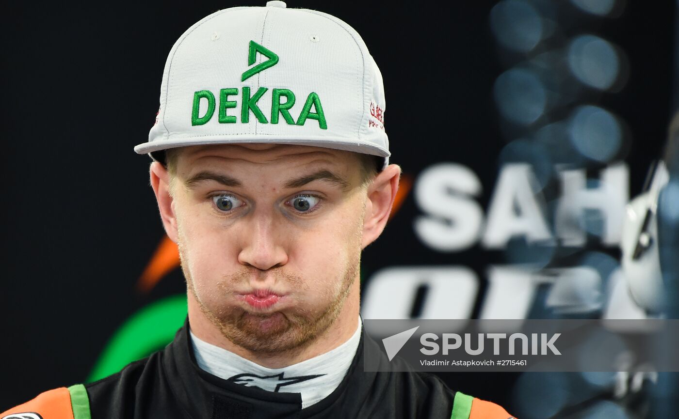Auto racing. Formula-1. Russian Grand Prix. Free practice