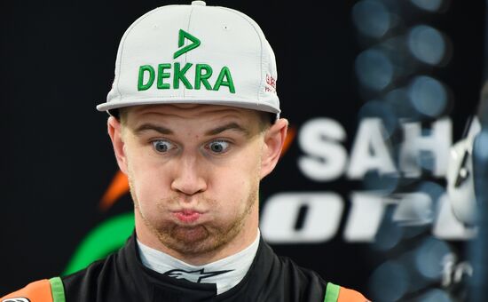 Auto racing. Formula-1. Russian Grand Prix. Free practice