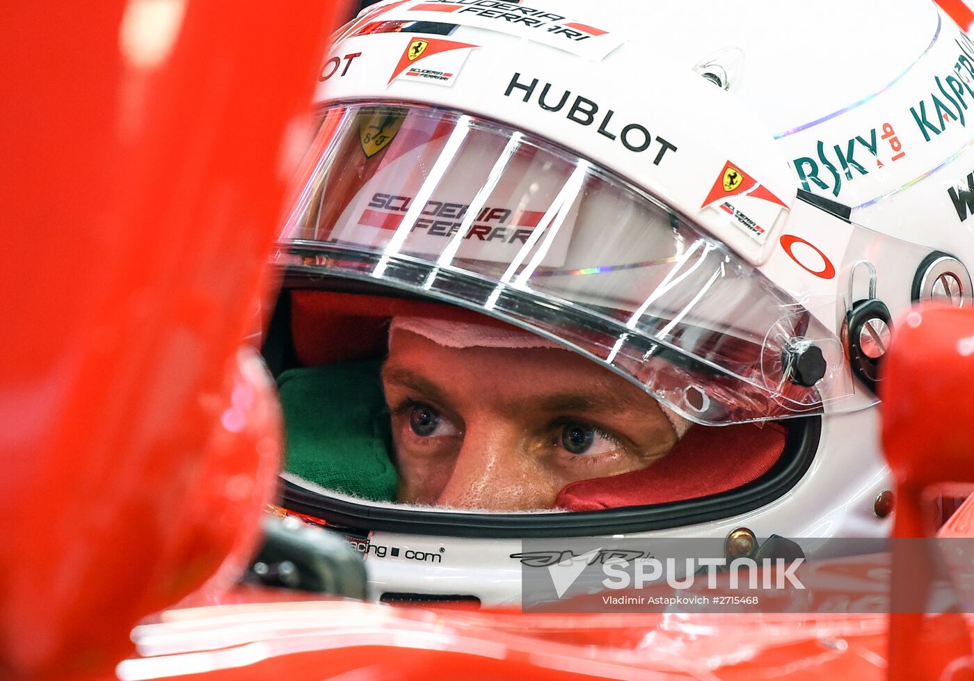 Auto racing. Formula-1. Russian Grand Prix. Free practice