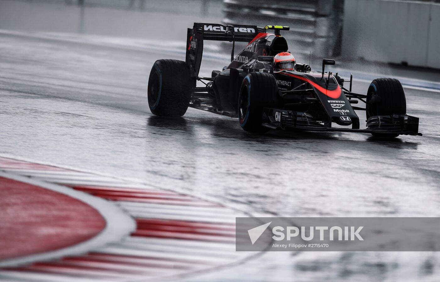 Auto racing. Formula-1. Russian Grand Prix. Free practice