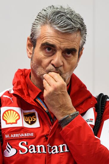 Auto racing. Formula-1. Russian Grand Prix. Free practice