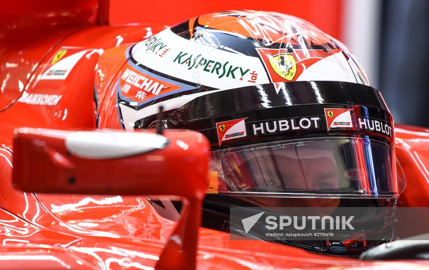 Auto racing. Formula-1. Russian Grand Prix. Free practice