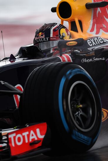 Auto racing. Formula-1. Russian Grand Prix. Free practice