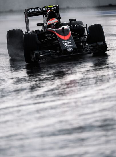 Auto racing. Formula-1. Russian Grand Prix. Free practice