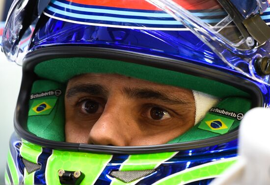 Auto racing. Formula-1. Russian Grand Prix. Free practice