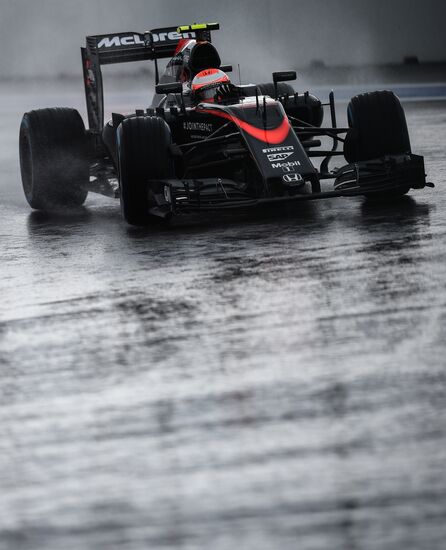 Auto racing. Formula-1. Russian Grand Prix. Free practice