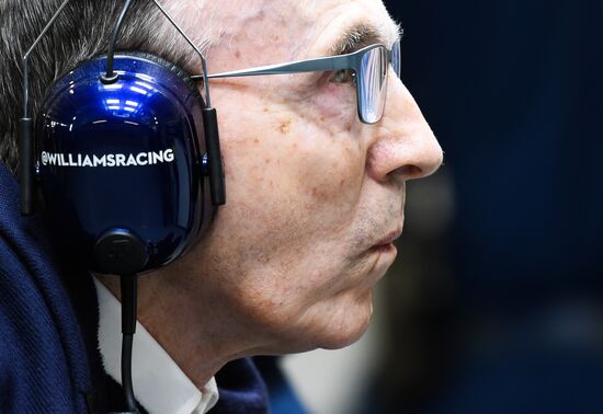 Auto racing. Formula-1. Russian Grand Prix. Free practice