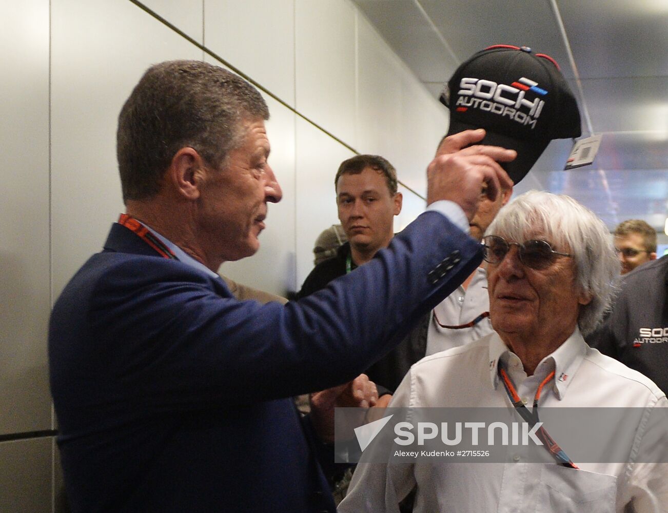 Auto racing. Formula-1. Russian Grand Prix. Free practice