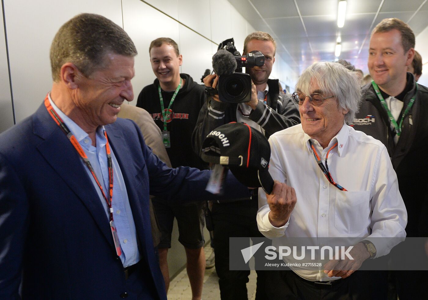 Auto racing. Formula-1. Russian Grand Prix. Free practice