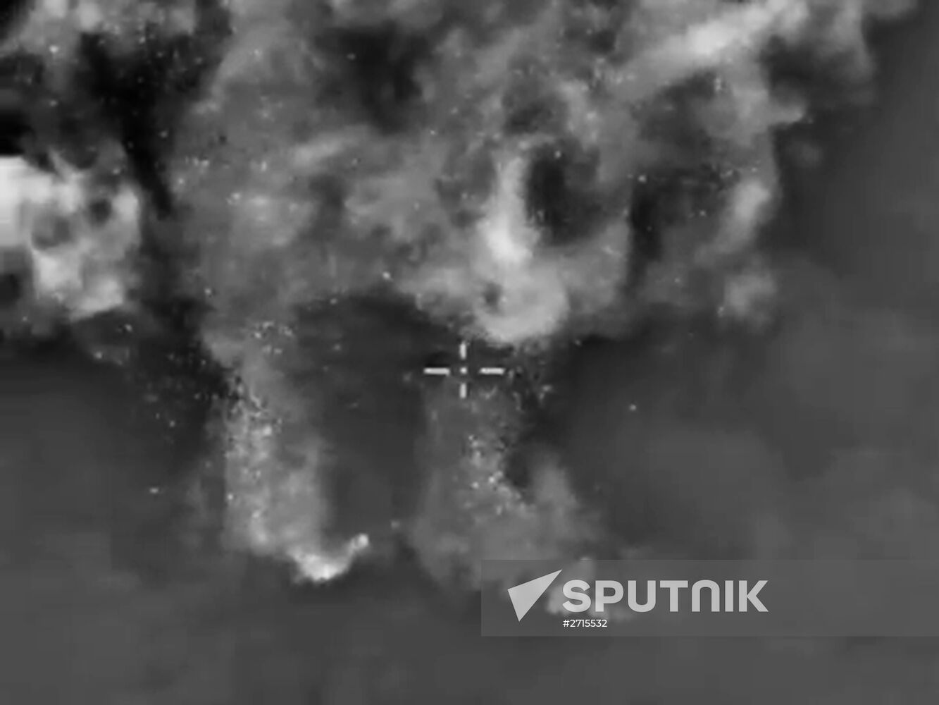 Russian air force strike Islamic State