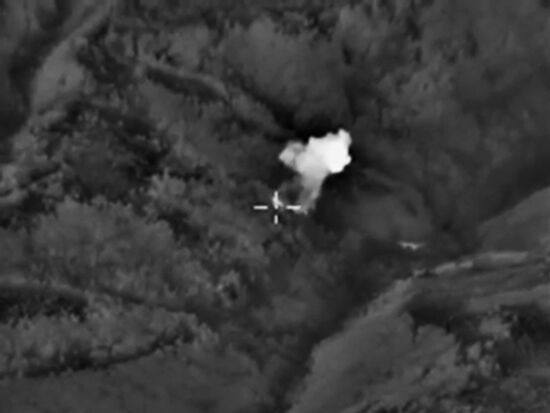 Russian air force strike Islamic State