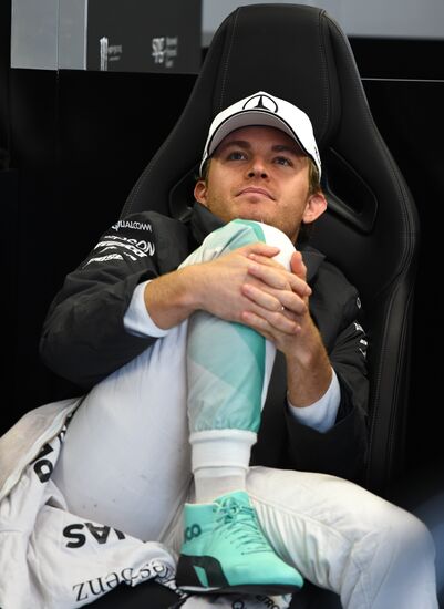 Auto racing. Formula-1. Russian Grand Prix. Free practice