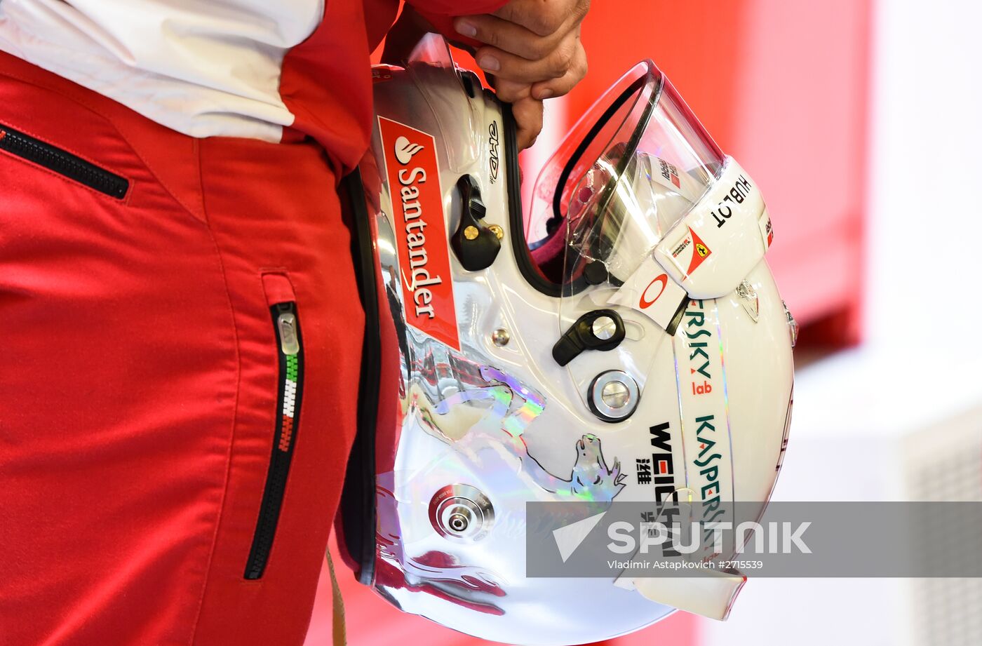 Auto racing. Formula-1. Russian Grand Prix. Free practice