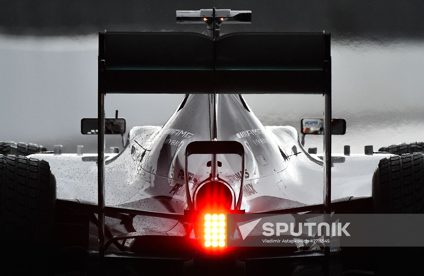 Auto racing. Formula-1. Russian Grand Prix. Free practice