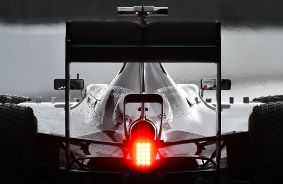 Auto racing. Formula-1. Russian Grand Prix. Free practice