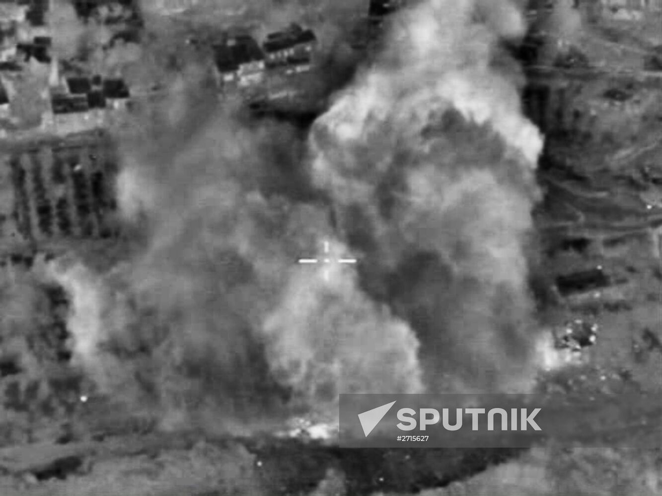 Russian Air Force strikes Islamic State positions in Syria