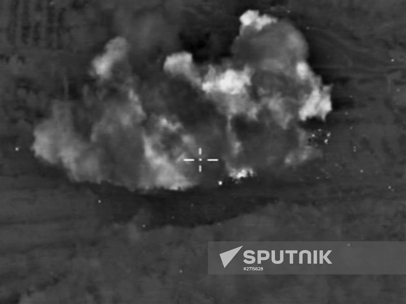 Russian Air Force strikes Islamic State positions in Syria