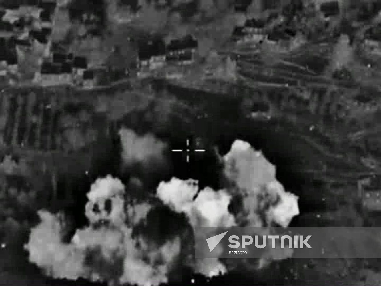 Russian Air Force strikes Islamic State positions in Syria