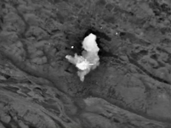 Russian Air Force strikes Islamic State positions in Syria