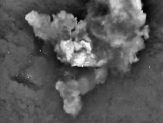 Russian Air Force strikes Islamic State positions in Syria