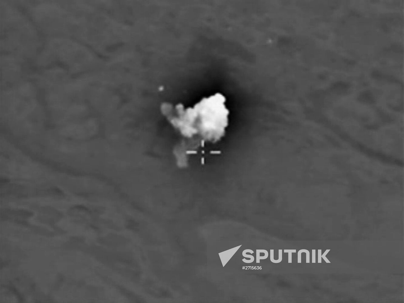 Russian Air Force strikes Islamic State positions in Syria