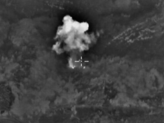 Russian Air Force strikes Islamic State positions in Syria