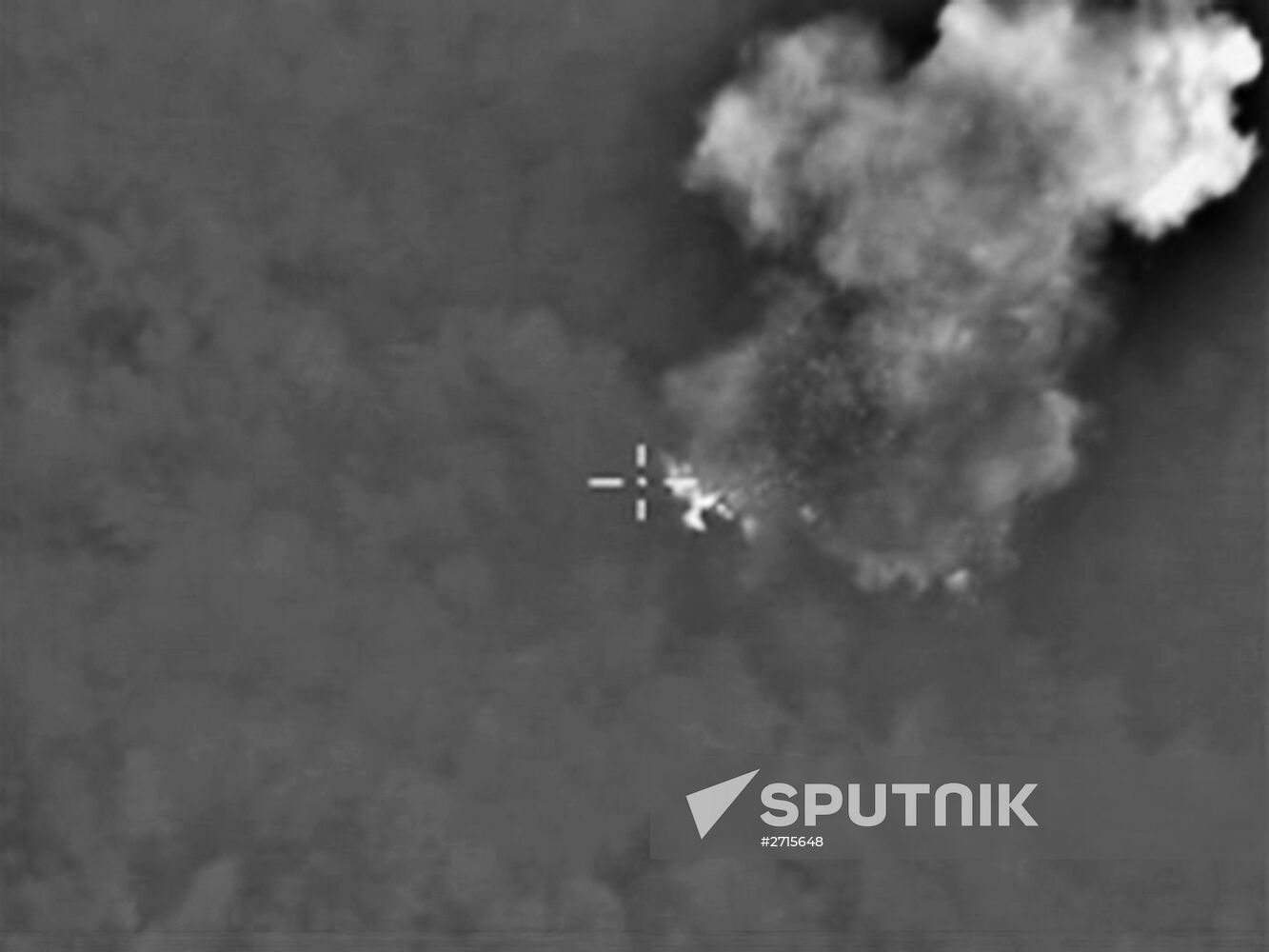 Russian Air Force strikes Islamic State positions in Syria