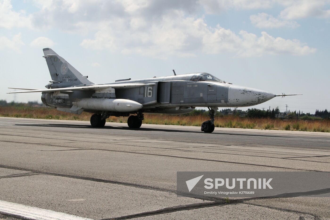 Russian aircraft at Latakia airport