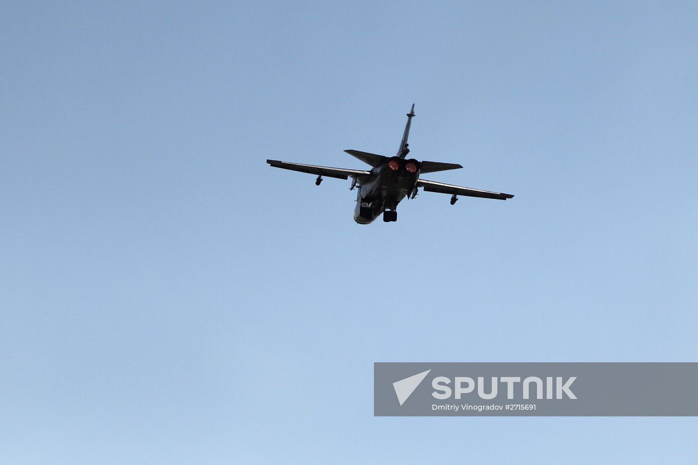 Russian aircraft in Latakia airport