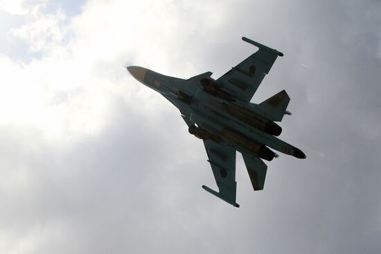 Russian aircraft in Latakia airport