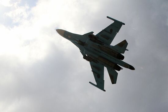 Russian aircraft in Latakia airport