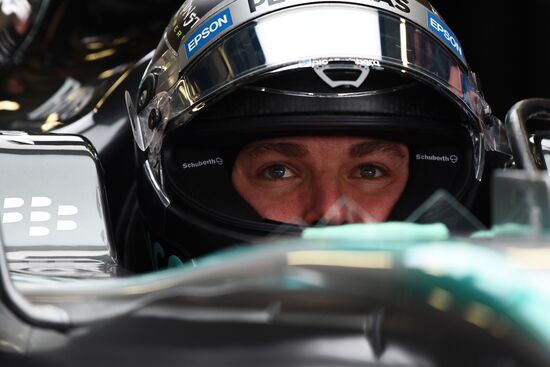 Car racing. 2015 Formula 1 Russian Grand Prix. Practice 3