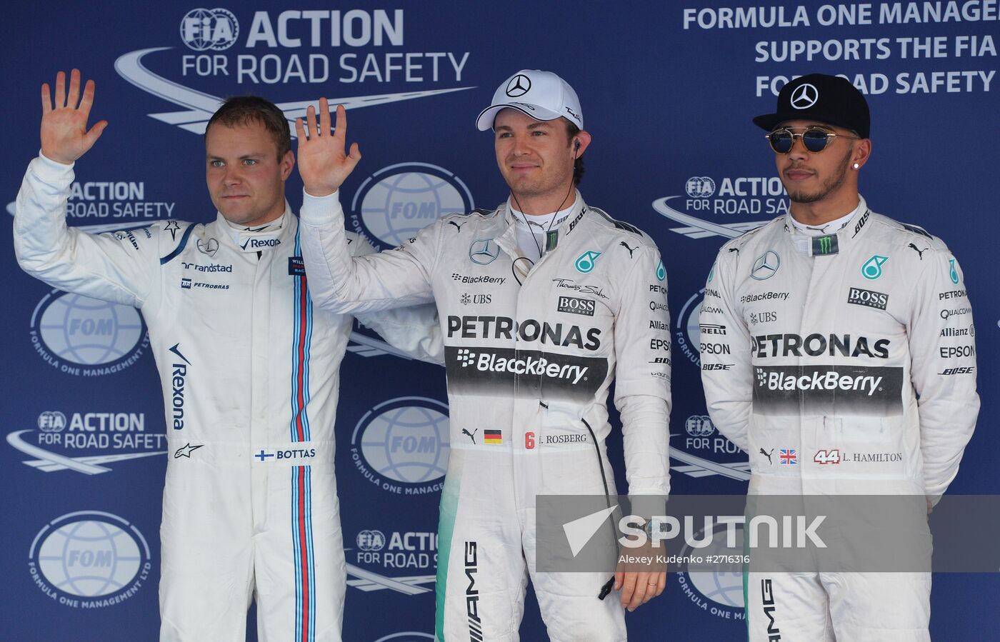 Car racing. 2015 Formula One Russian Grand Prix. Qualifying
