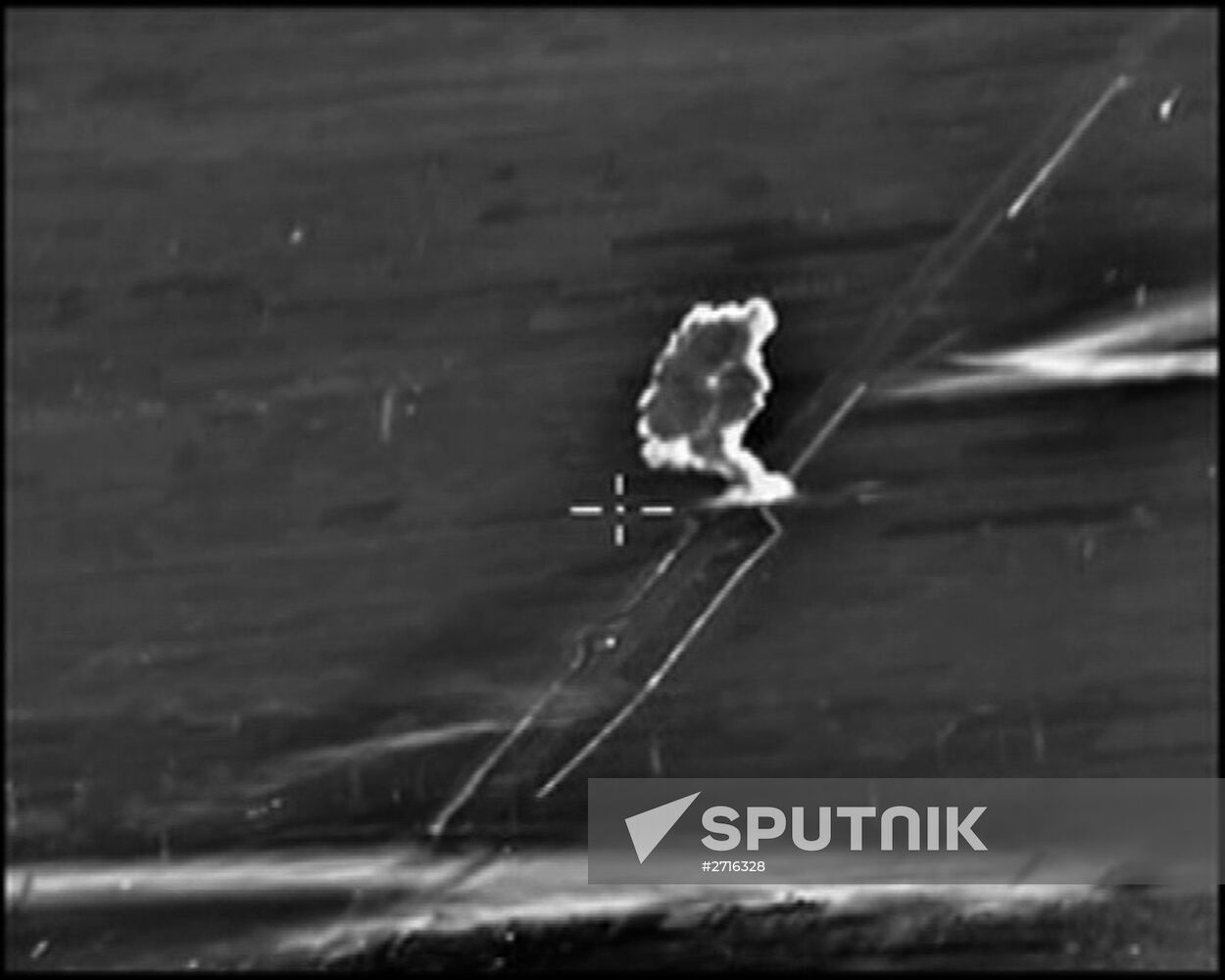 aftermath of Russian air strikes against Islamic State