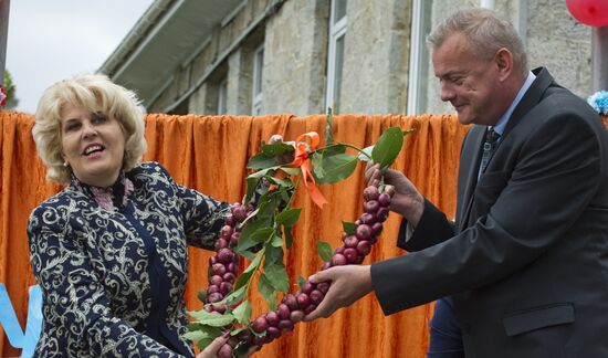Yalta onion festival in Crimea