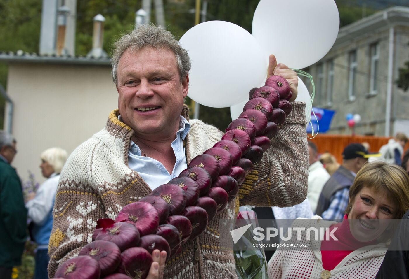 Yalta onion festival in Crimea