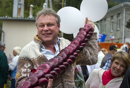Yalta onion festival in Crimea
