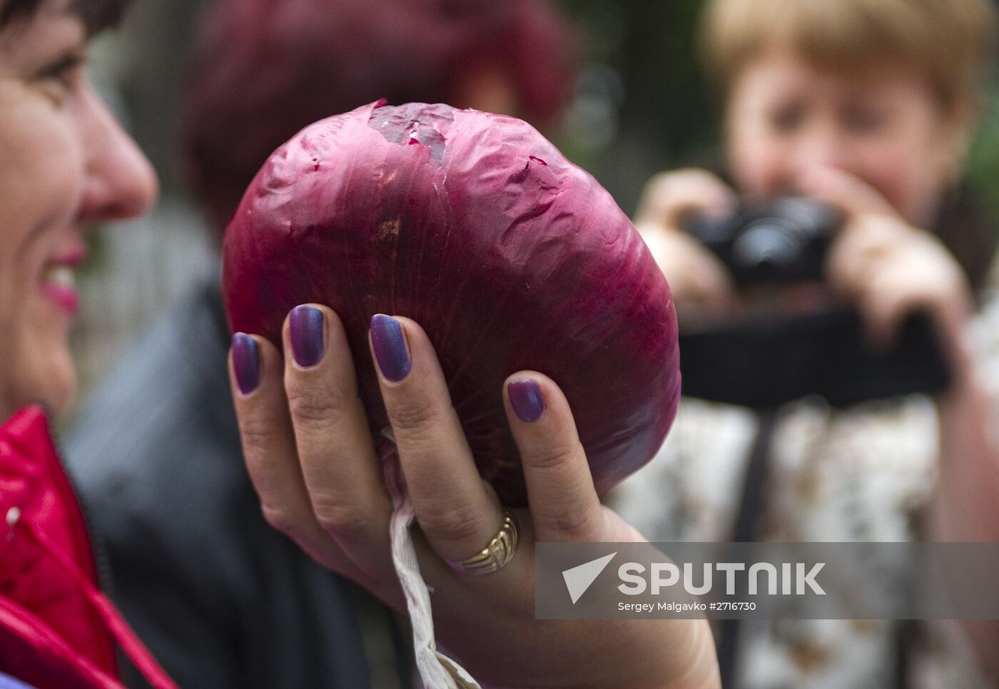 Yalta onion festival in Crimea