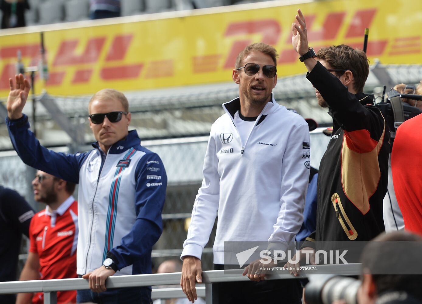 Car racing. 2015 Formula 1 Russian Grand Prix. Race