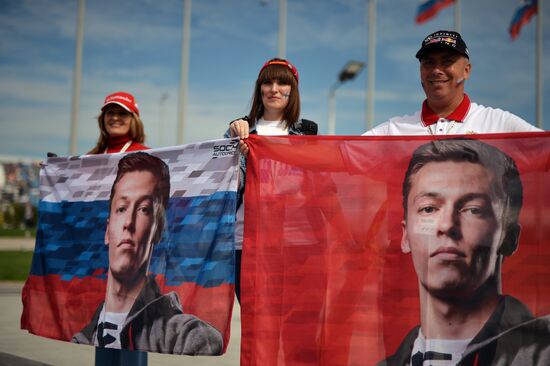 Car racing. 2015 Formula 1 Russian Grand Prix. Race